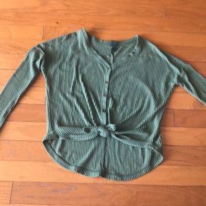 Green long sleeve